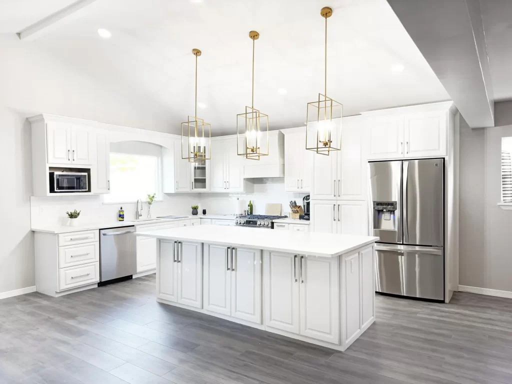 el-paso-home-renovations-company Custom kitchen island installed in El Paso home